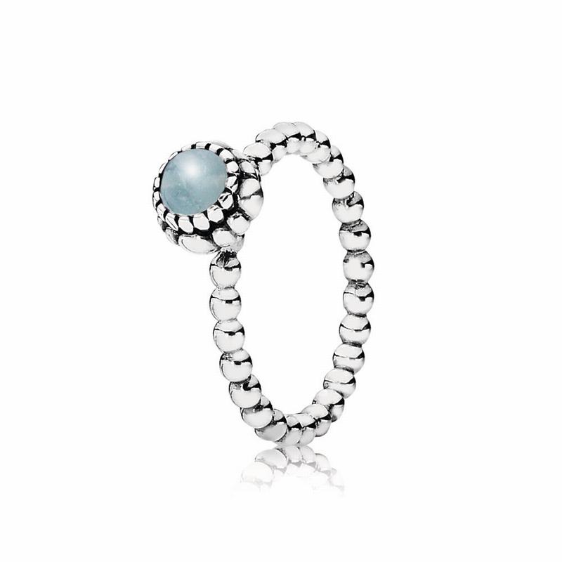 Pandora Australia Birthday Blooms Ring March - Sterling Silver | MUREAQ620